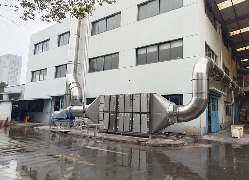 不鏽鋼焊接通風管道案例